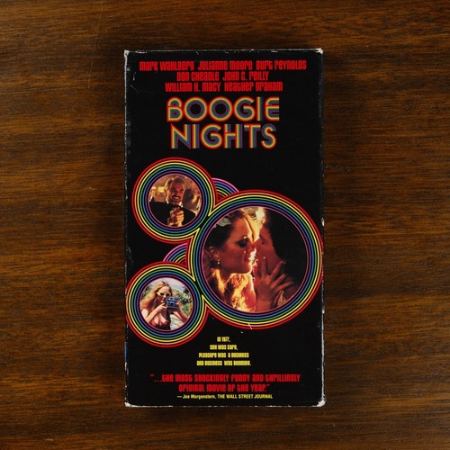 Boogie Nights (1997) - VHS Drama - Mark Wahlberg - GREAT CONDITION - Picture 2 of 8