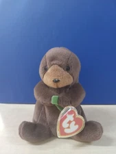 Ty Beanie Babies Seaweed The Otter With Hang Tag Gen 3, Tush Tag Gen 2 Rare 4080