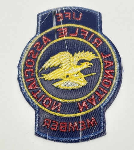 NRA Life Member Patch National Rifle Association Embroidered Eagle Emblem - Picture 2 of 6