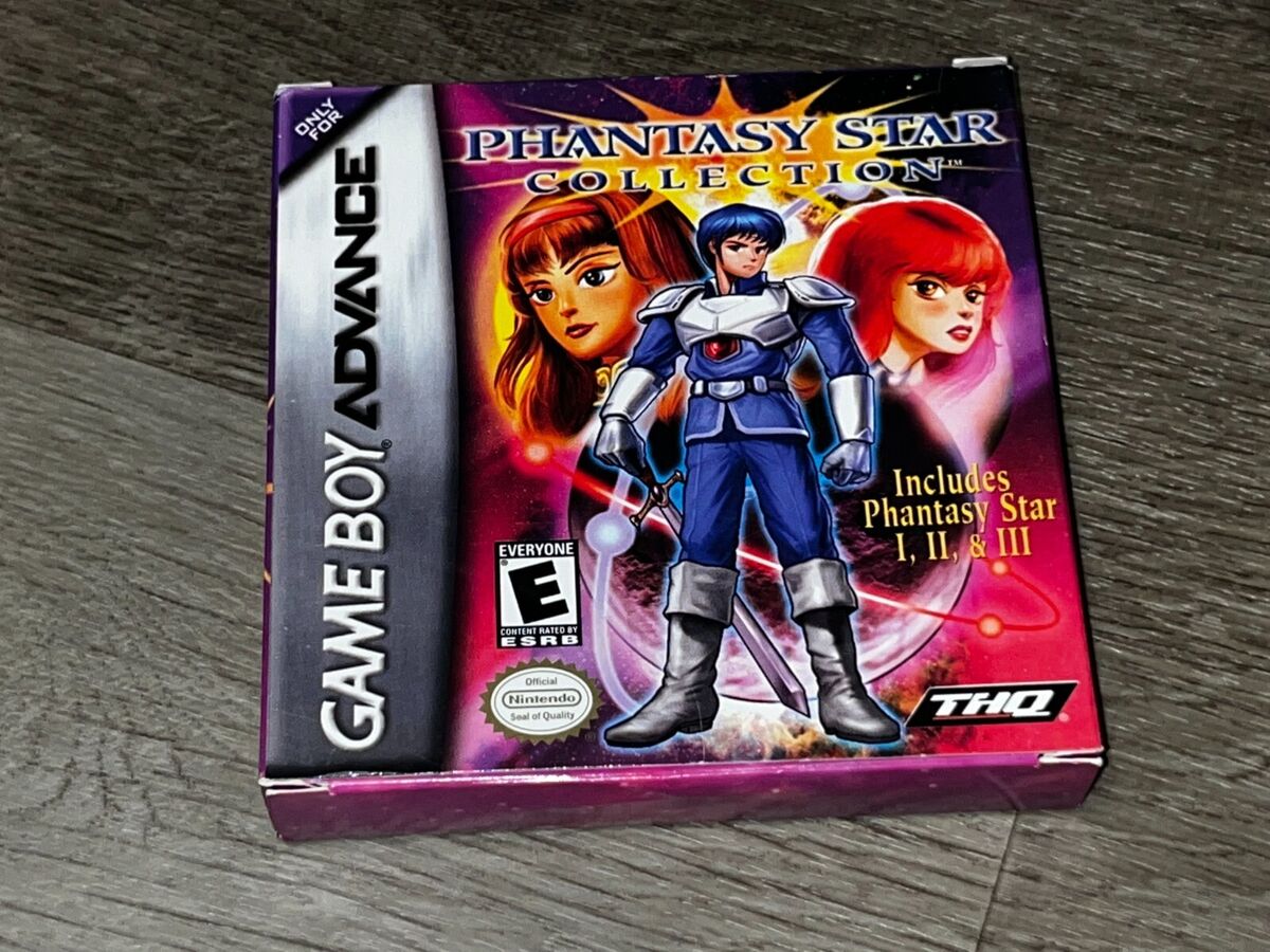 Phantasy Star Collection Nintendo Game Boy Advance GBA *Box Phantasy Star Collection Nintendo Game Boy Advance GBA *Box