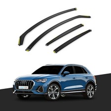 AUDI Q3 MK2 2018-onwards 5 Door SUV Wind Deflectors 4pc Tinted