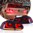 <!--F#f_0-->VLAND LED Tail Lights For VW GOLF MK6 GTI R 2009-2014 Full Smoke Red Rear Lights<!--F/-->