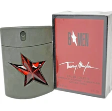 B Men by Thierry Mugler 1.0 oz 30ml Eau De Toilette Spray for Men Rare!!!