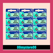  Exp 10/2030 12 Murata/Sony 371 370 SR920W SR920SW Watch Battery Ships From CA