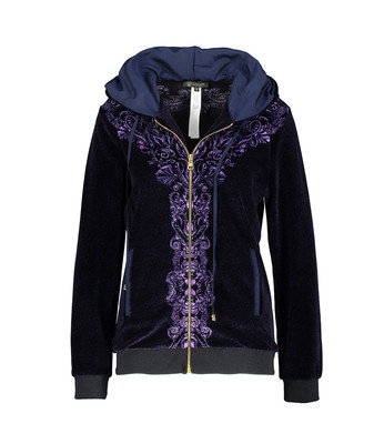 Versace Velour Versace Tracksuit VERSACE Velvet Floral Hoodie