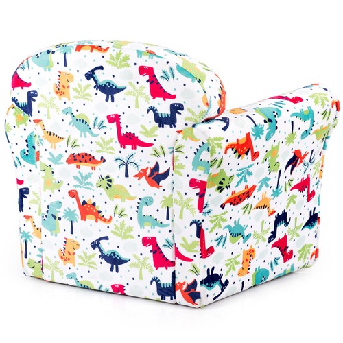 Kids Single Sofa Toddler Children Upholstered Armrest Chair Playroom Furniture - Picture 5 of 6