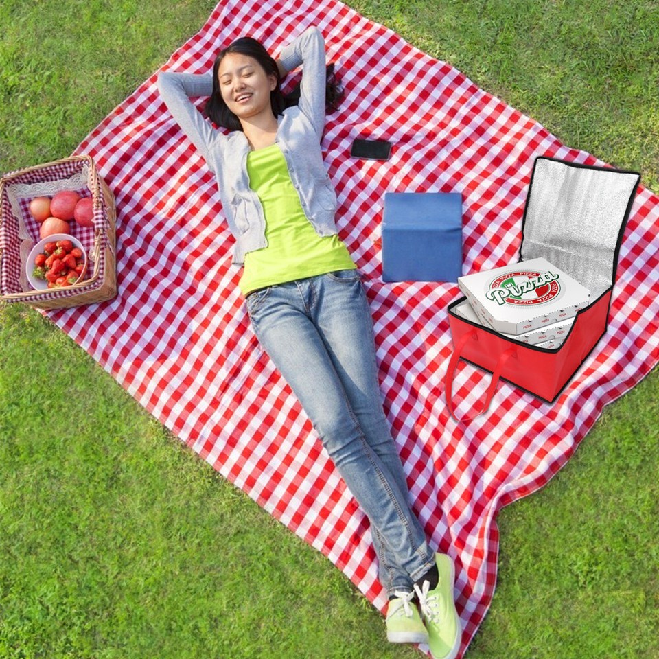 Insulated Bags Food Delivery Pizza Delivery Bag Reusable Grocery Bags eBay