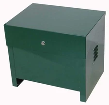 Deluxe Locking Steel Cabinet for Pond Aeration with Soundproofing