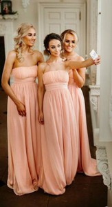 peach bridesmaid dresses uk