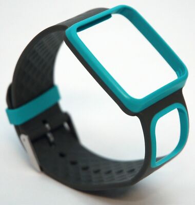 NEW TomTom Comfort Strap Slim TURQUOISE GRAY Runner Multi