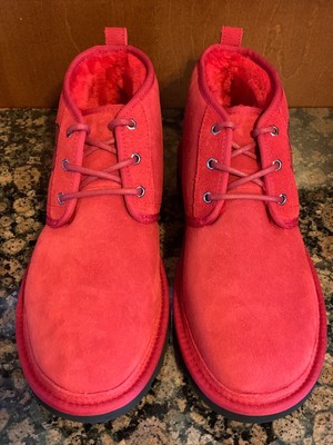 New! Mens UGG NEUMEL GRAPHIC OUTLINE SUEDE LEATHER BOOTS  display picture 2
