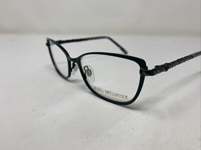 Jessica Mcclintock Jmc 4052 Emerald Authentic Eyeglasses 51-16 JESSICA MCCLINTOCK JMC4052 NOS Emerald Green Designer 51-16  main image 4