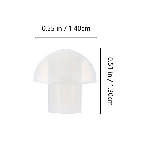 10pcs Ohrhörer Eartip Kopfhörer Ohr Einfügen Ohr Knospen Ohr Gele Knospen - Zdjęcie 4 z 12