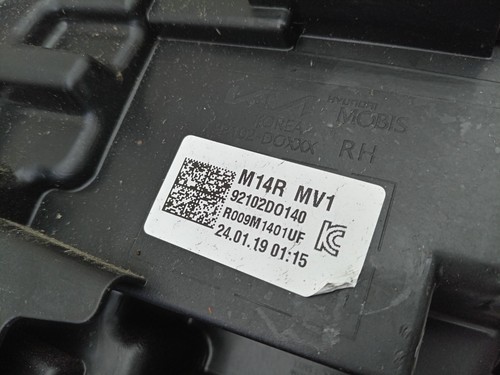 KIA EV9 (MV) 2023-ON RIGHT O/S SIDE FRONT HEADLIGHT LAMP LED 92102D0140 #2262 - Picture 18 of 20