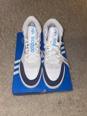 Adidas Drop Step XL Navy White Athletic Basketball Sneakers GZ1575 Mens SZ  8 | eBay