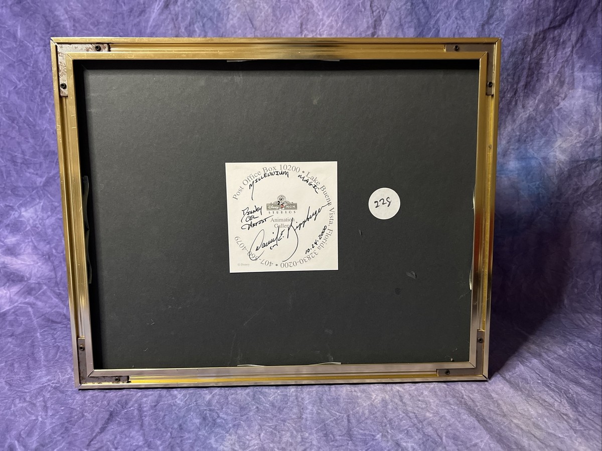 Disney Cel Mickey Millennium Magic Limited Edition Artist
