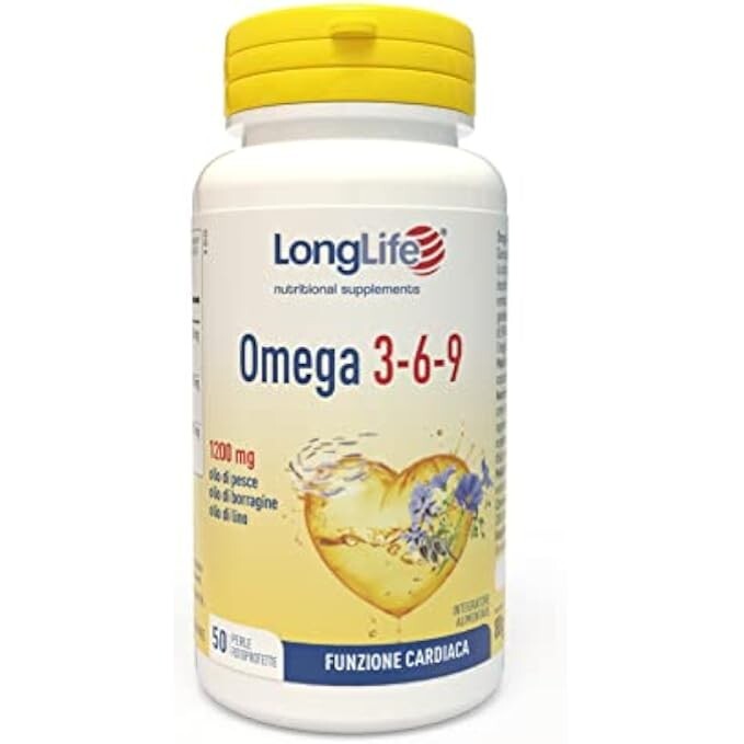 Pelle Radiosa e Cuore Forte: LongLife Omega 3 6 9 50 Perle