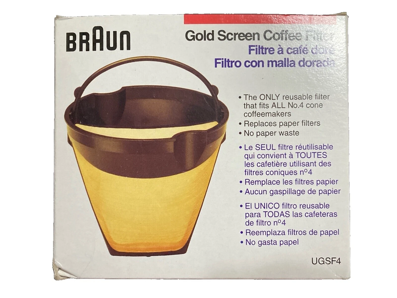 Braun Stainless Steel Coffee, Tea & Espresso Parts