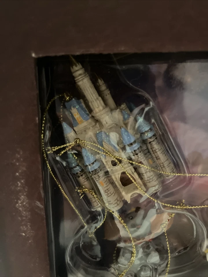 Walt Disney World FOUR PARKS ONE WORLD Storybook Ornaments Set Of 8 RARE - Image 2 of 4