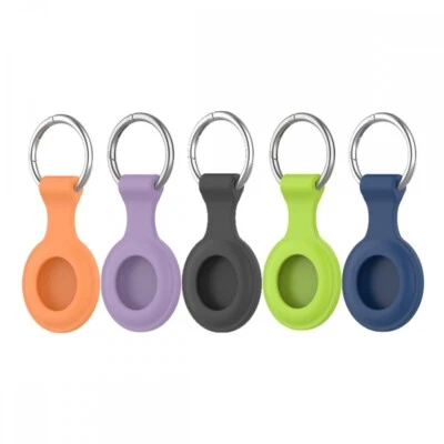 4Smarts - Silicone Case Set f. AirTags - 5 Stk - mehrfarbig