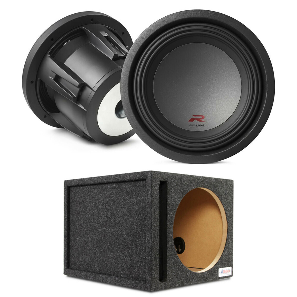 Двойной 2-омный сабвуфер Alpine R2-W12D2 750 Вт 12 с портированным корпусом 67390₽