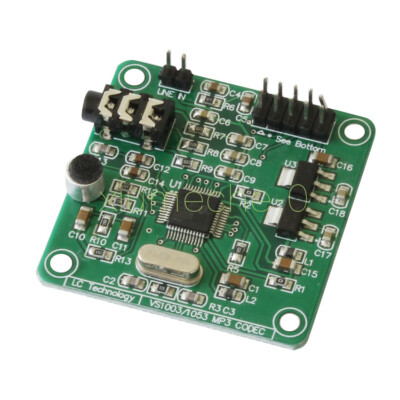 VS1053 MP3 Module Development Board w/ On-Board Recording Function SPI Interface
