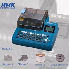 Wire Label Number Tube Printer Heat Shrink Tube Label Marking Machine K550