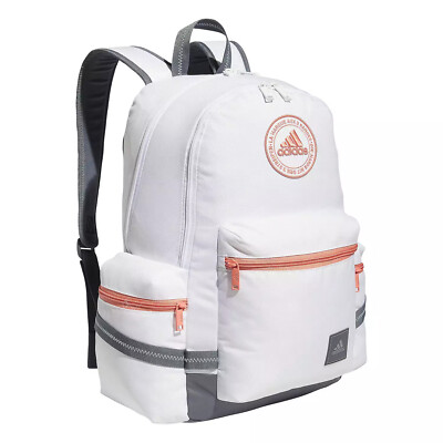 NWT Adidas White and Gray Backpack s-l1600.jpg main image 3