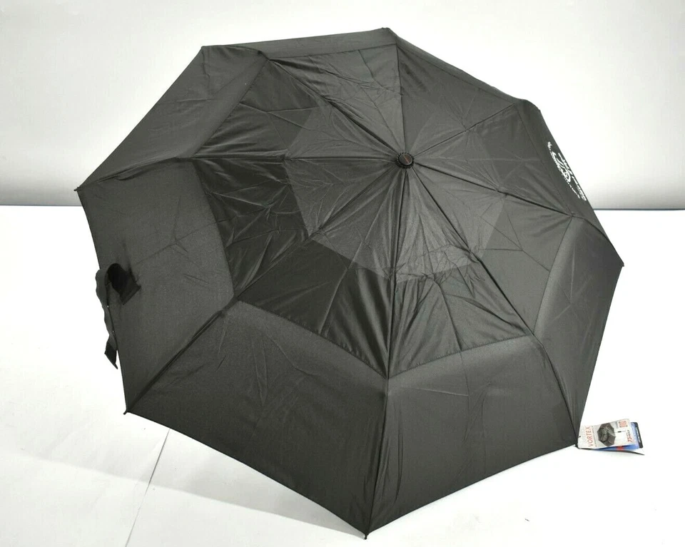 Paraguas ShedRain Vortex a prueba de viento negro 75 MPH a prueba de apertura y cierre automático nuevo Foto 2 de 4