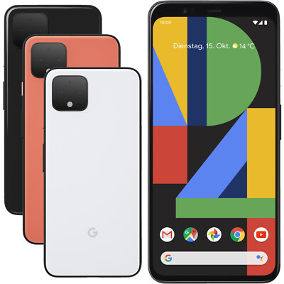 Google Pixel 4 vom Händler LTE Smartphone 64&128GB - 12,2MP Kamera vom Händler