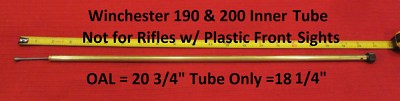 Winchester 150, 190 & 200 Series Inner Magazine Tube Replacement - Metal Sights 