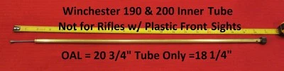 Winchester 150, 190 & 200 Series Inner Magazine Tube Replacement - Metal Sights