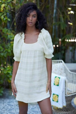 Free People Bask In The Sun Tunic Dress M 8 Women Casual Short