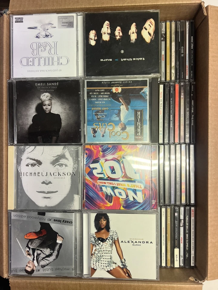 Approx 160 CDs Mixed Titles Music Wholesale Bundle Joblot Pop Rock Classic Jazz - Image 2 of 4