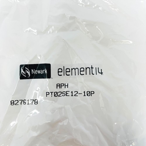 Amphenol PT02SE12-10P Circular Connector Receptacle 10 Pos w/ 10 pcs Contact Pin - Picture 7 of 7