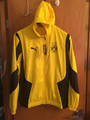 PUMA Borussia Dortmund BVB Prematch Woven Anthem Jacket