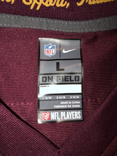 Nike Washington Redskins Football Griffin III #10 Jersey Sz Large 14/16 Boys - Picture 5 of 9