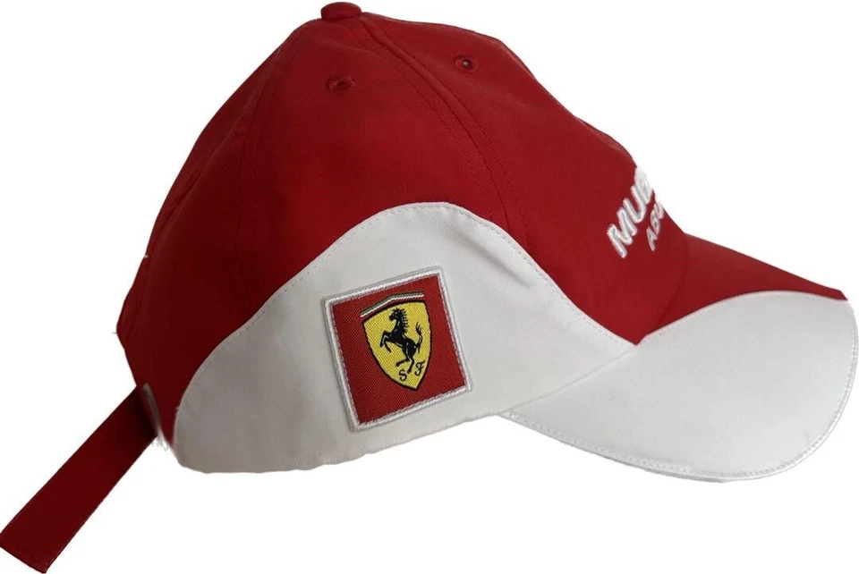 Fernando Alonso Puma Scuderia Ferrari F1 Racing Mubadala Cap Hat Adjustable Free - Image 2 of 4