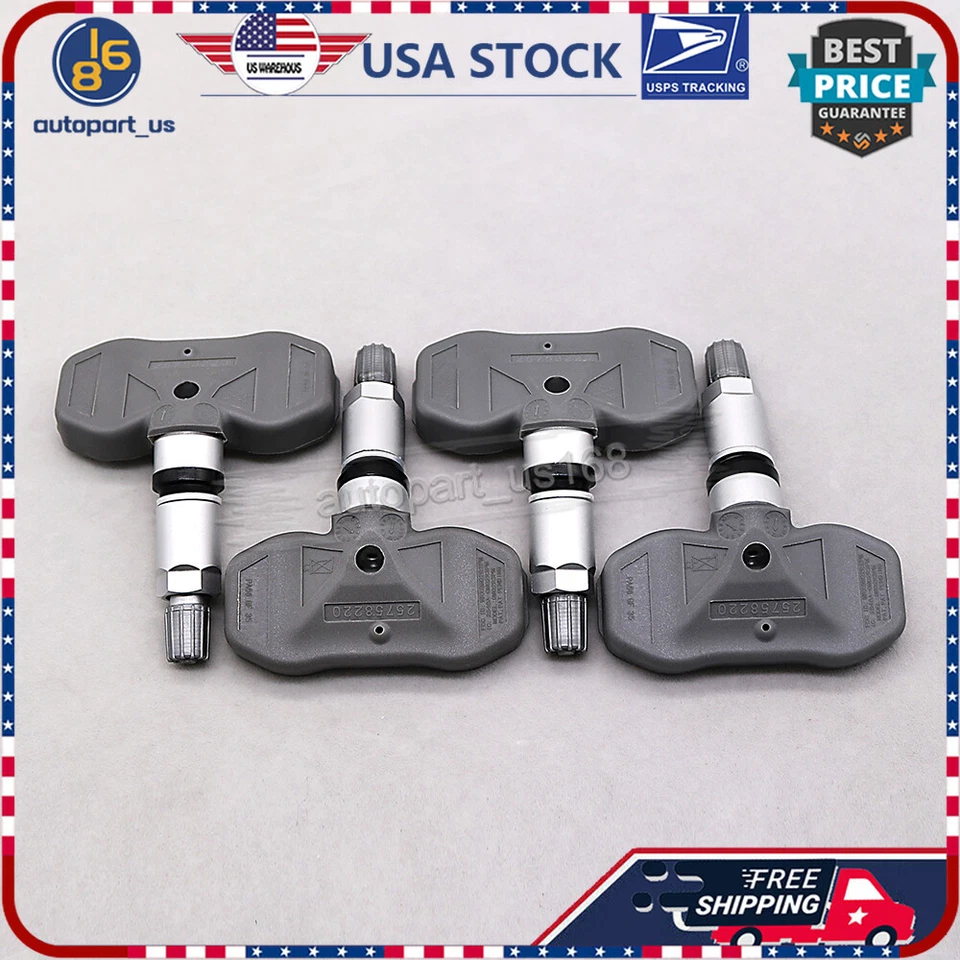 Conjunto (4) Sensor de Monitoramento de Pressão dos Pneus TPMS para Chevrolet Corvette 2005-08 315MHz - Imagem 2 de 4