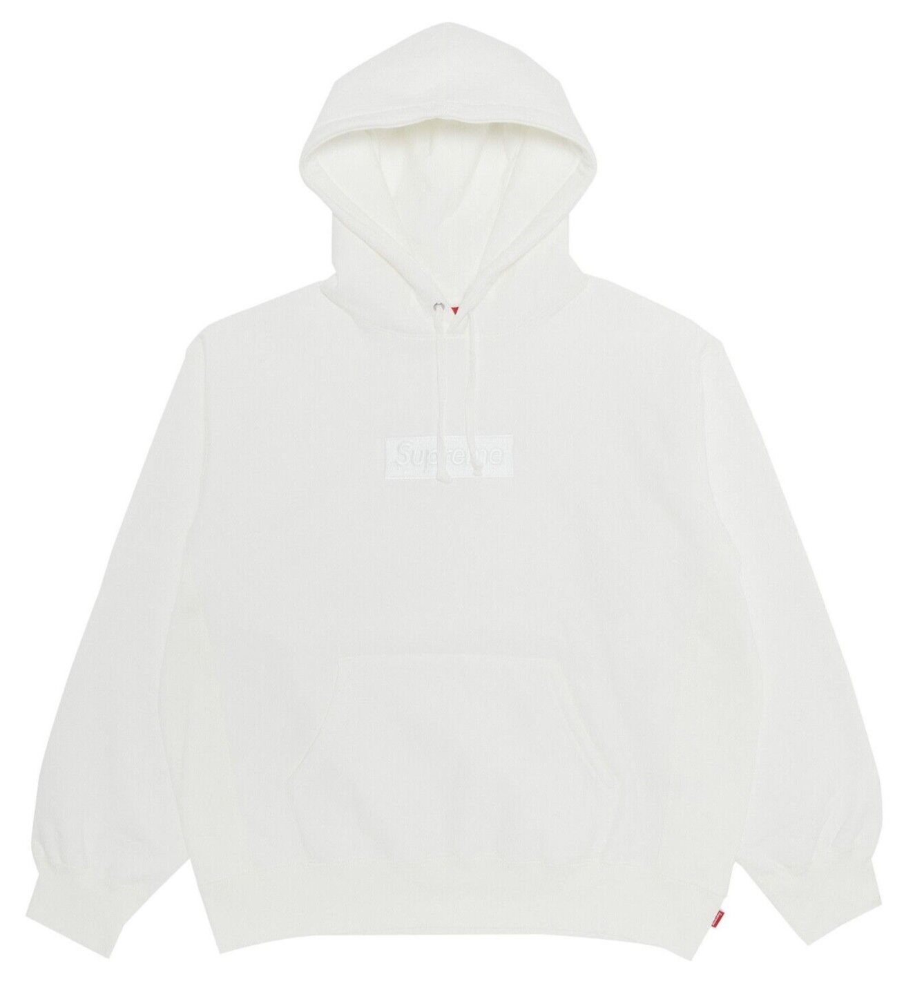 Supreme BOX LOGO HOODED SWEATSHIRT White XL FW23