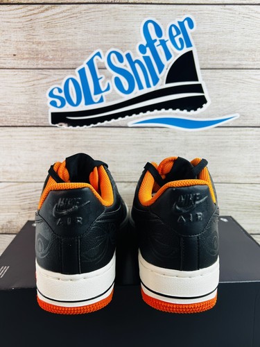 NIKE AIR FORCE 1 '07 PRM **HALLOWEEN GLOW** DC8891-001 SIZE 7 NIB NO LID - Picture 4 of 7