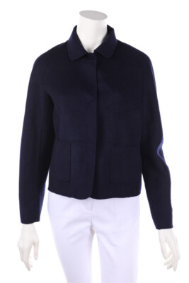 RENA MARX Jacket Patch Pockets D 42 navy blue