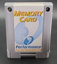 VINTAGE Nintendo 64 Performance Memory Card P-302 