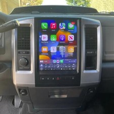 12.1" Tesla Car Radio Navigation Gps Screen For Dodge Ram 1500 2500 2009-2012  