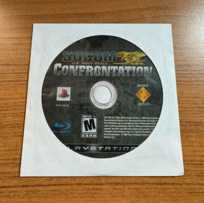 SOCOM Confrontation - (Sony PlayStation 3, 2008) Ps3 - Disc Only - Tested