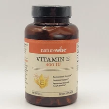 NatureWise Vitamin E  400 IU Immune Support (200 Softgels)  Heart Health *NEW*