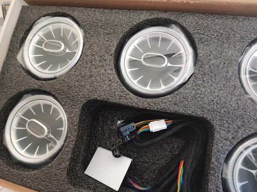 Mercedes W176 W177 W205 W213 C118 LED Raum Turbine Lüftungsschlitze - Bild 11 von 24