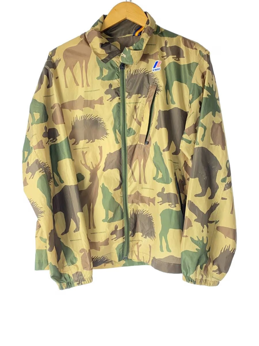 新品同様　K-WAY×ENGINEERED GARMENTS ナイロンジャケット Engineered Garments × K-WAY Animal Pattern Nylon Jacket Size