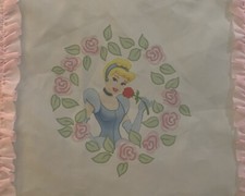 Disney Princess Panel Curtain Sheer Cinderella Belle Sleeping Beauty 42x84.5  