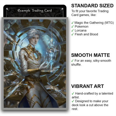 Ezra Seven  Metal-Shaper Mage  MTG Size  100 Smooth Matte Card Sleeves |  eBay